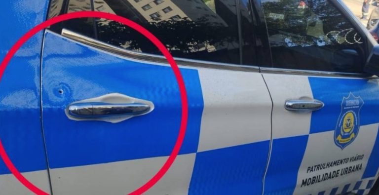 TIROTEIO ALTO DA BOLA: Carro da prefeitura é atingido após troca de tiros na Avenida Vasco da Gama