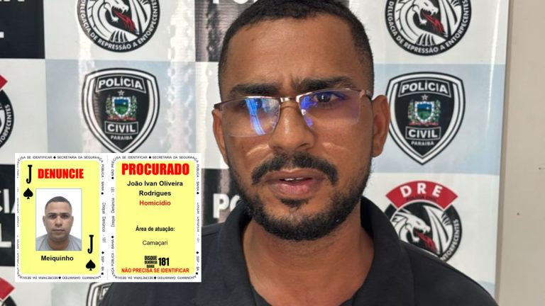 CHEFE DO CRIME CAI! Líder da MK em Camaçari é capturado na Paraíba