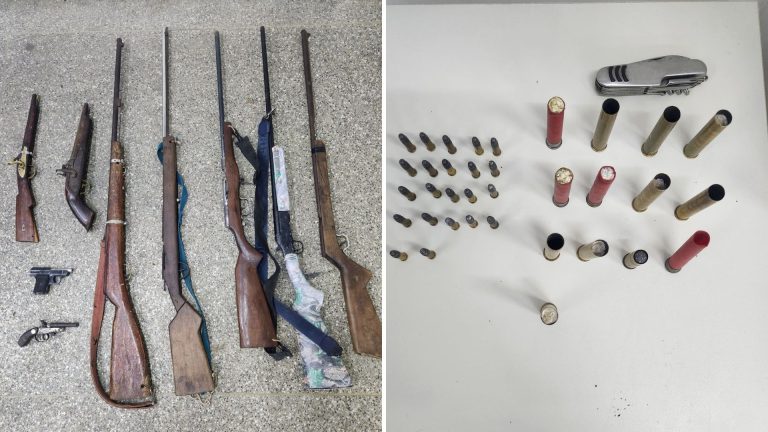 ILHÉUS: PM encontra arsenal escondido em área de matagal