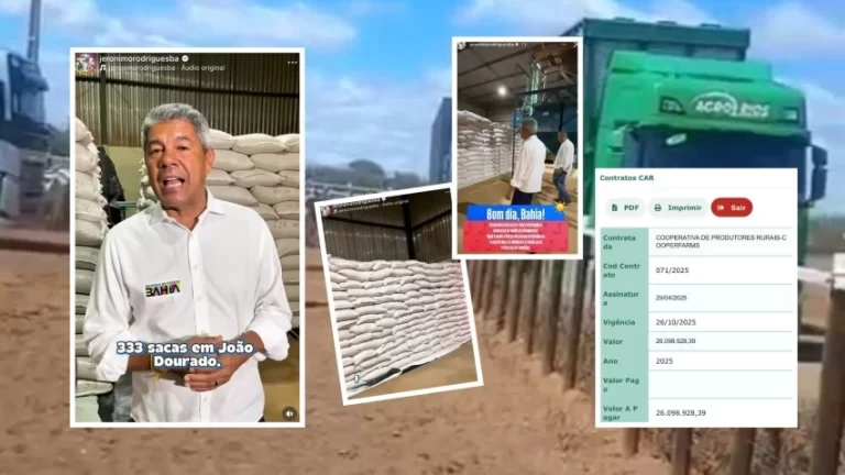 CUSTO QUESTIONÁVEL: Governo baiano paga preço inflacionado por milho distribuído a municípios afetados pela seca