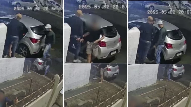 Bandidos armados rendem motorista e roubam carro em Brotas