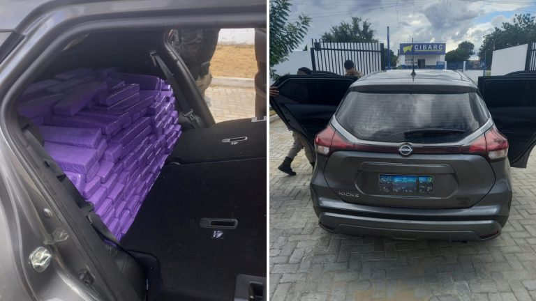CORRERIA NA BA-172! Traficante foge de blitz e abandona carro com 370kg de maconha