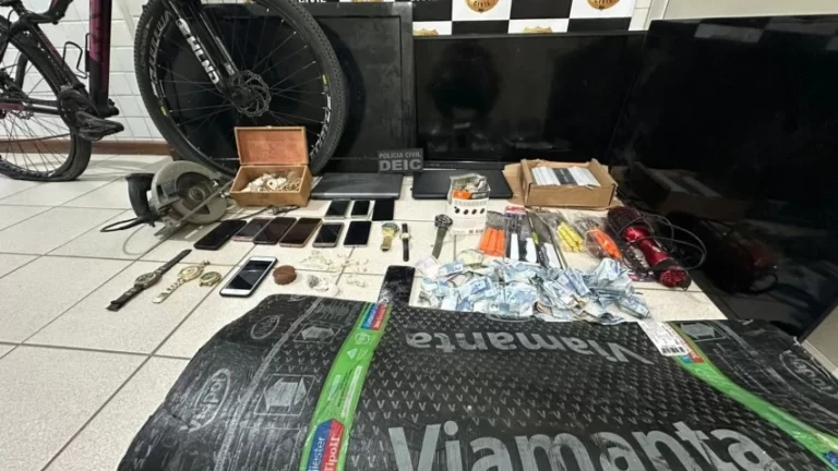 CONQUISTA: Polícia prende grupo envolvido em furto de joias, tráfico e receptação