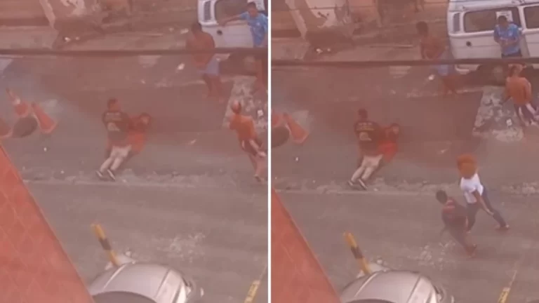 Confusão em Nazaré: homem tenta agredir ex-companheira e é contido pelo atual