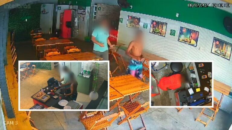 NÃO PAGARAM PEDÁGIO! Série de assaltos contra restaurantes após ordem do CV na Federação; assista