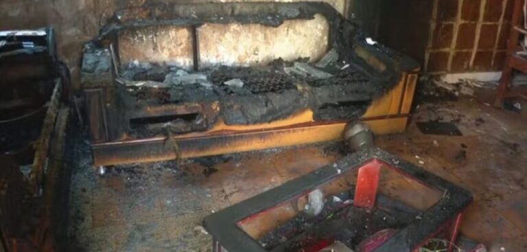 Incêndio atinge cômodo de residência no bairro da Federação