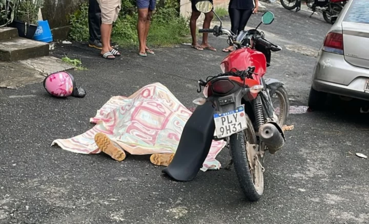 MOTOTICLISTA MORTO: Vítima trabalhava por aplicativo quando foi atingida em Plataforma