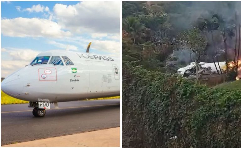 Avião que caiu em SP já operou rota entre Salvador e Feira de Santana