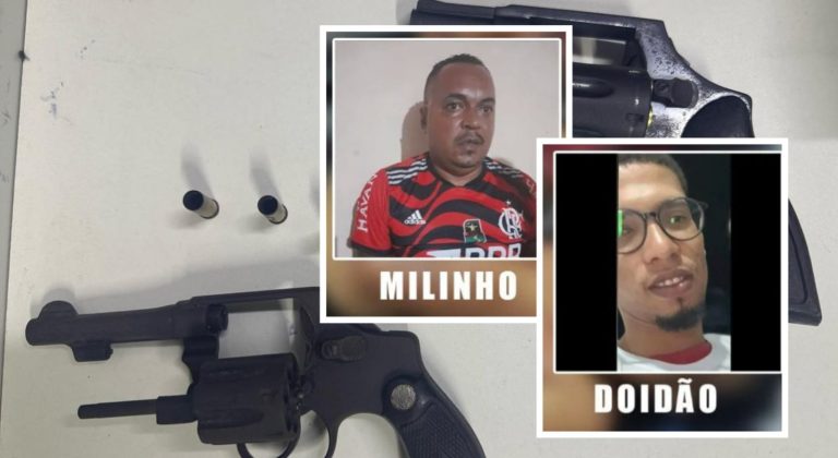 DOIDÃO E MILINHO: Dupla atira na PM em Rio Real e corre para laranjal