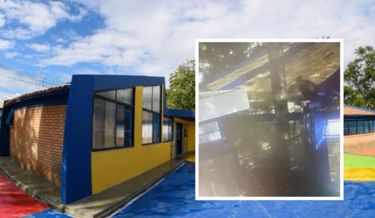 Escola municipal no Parque Bela Vista é arrombada; veja imagens
