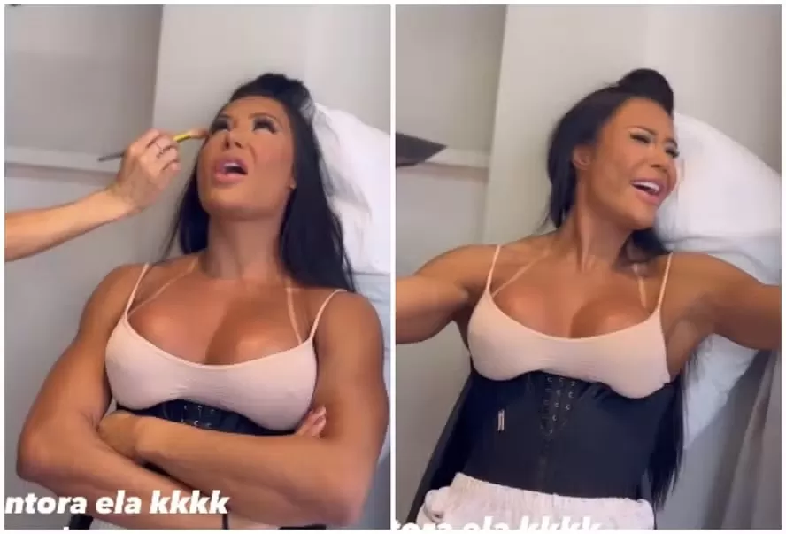 SÓ NA INDIRETA: Gracyanne Barbosa faz vídeo cantando pagode sobre separação; “melhor eu ir”