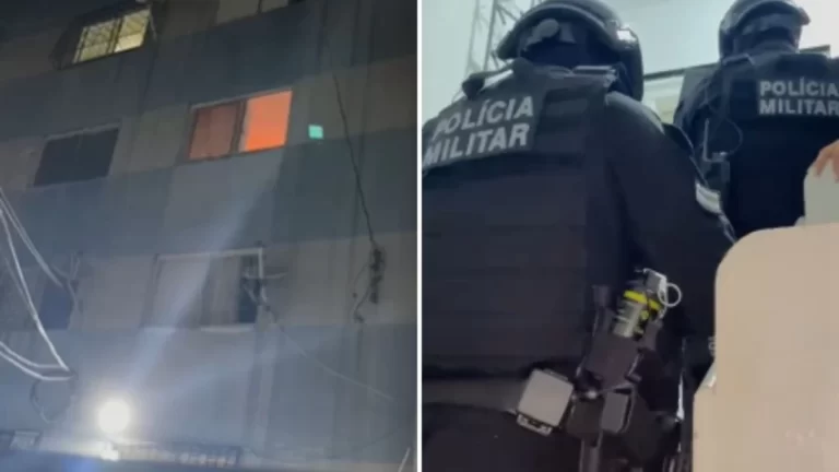 TENSÃO EM VILA LAURA! Homem em surto faz mãe refém com faca e é contido pelo BOPE