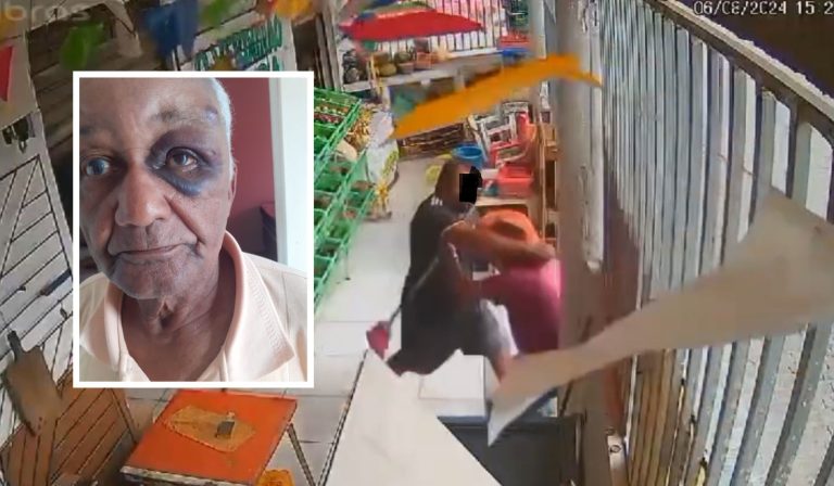 MAIS UM SURTO! Homem ataca idosos de novo em estabelecimento de Serrinha; veja imagens