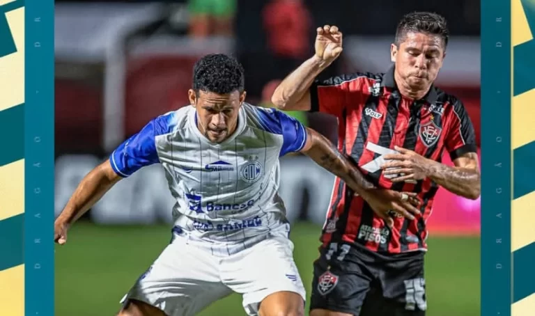 FESTA SERGIPANA NO BARRADÃO! Vitória perde para o Confiança e é eliminado da Copa do Nordeste