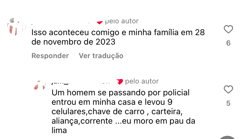 - LADRÃO TÁ SOLTO: Bandido se passa por policial e invade casas nos bairros de Pau da Lima e São Marcos