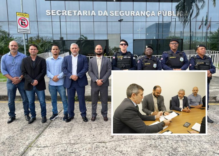 Capitão Alden se reúne com Marcelo Werner para tratar das Guardas Civis Municipais