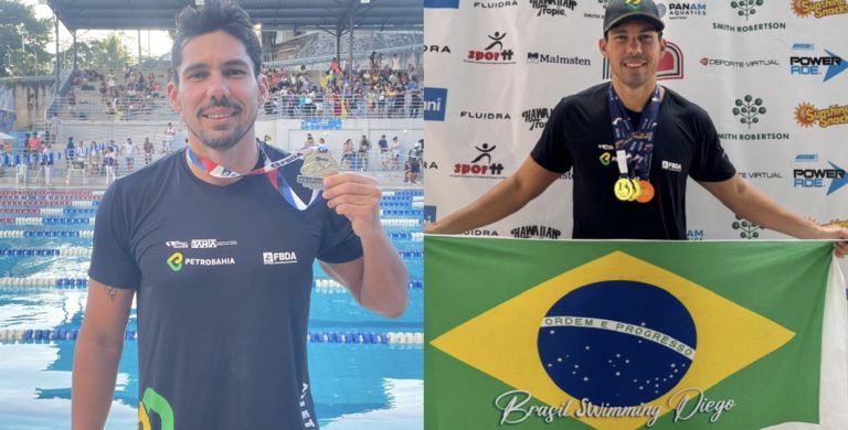 Nadador baiano conquista três medalhas no Campeonato Panamericano Máster 2024