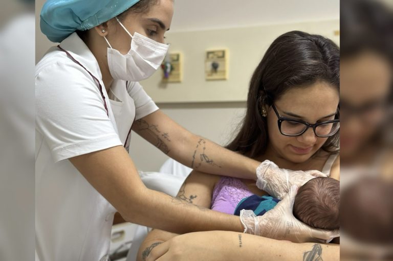 Agosto Dourado: Hospital Santo Amaro intensifica ações de estímulo e conscientização sobre a importância do aleitamento materno
