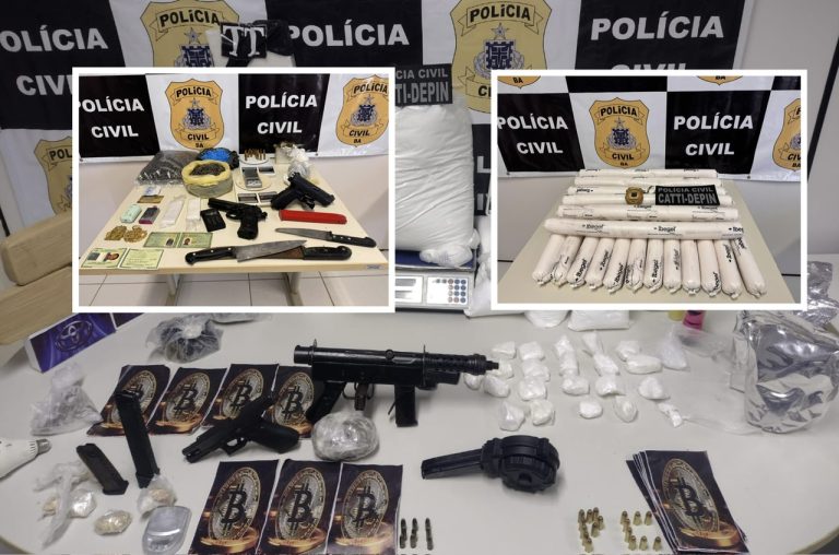 Polícia Civil desarticula organizações criminosas em Feira de Santana