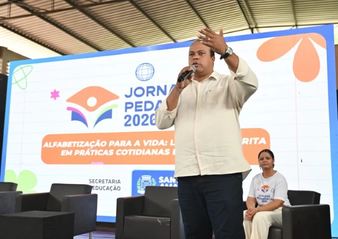 Jornada Pedagógica 2026 reforça alfabetização, inclusão e valorização dos educadores em Santo Amaro