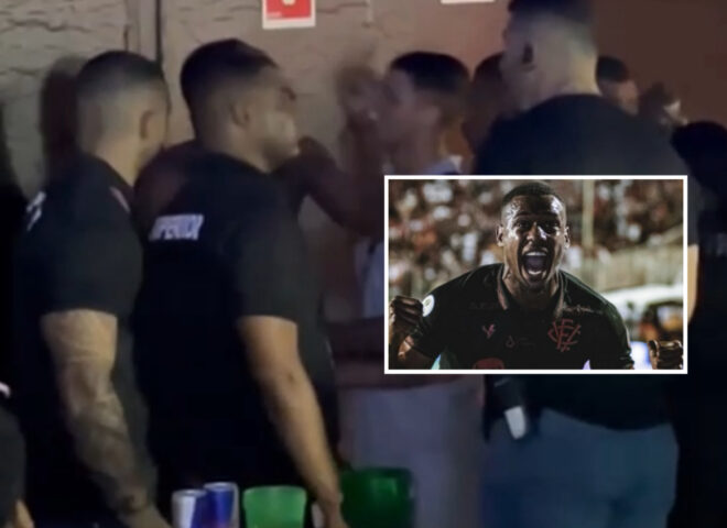 Jogador do Vitória envolvido em confusão no Carnaval de Salvador; assista