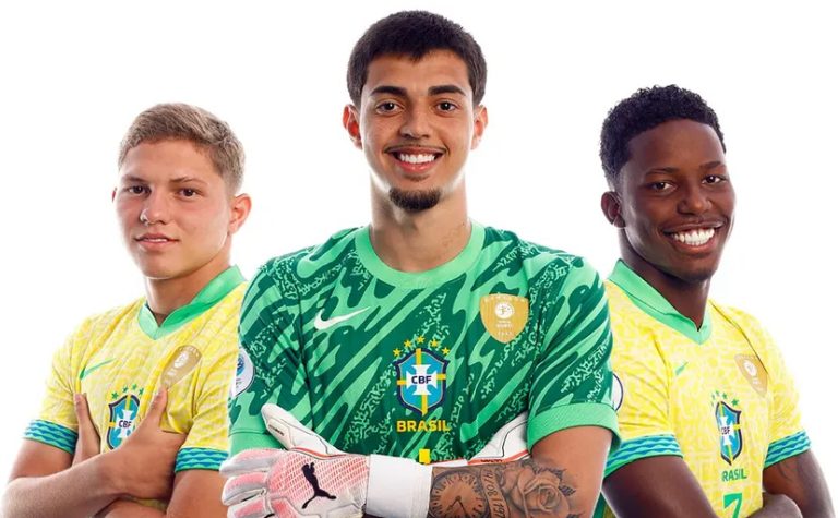 Com show dos “Pivetes de Aço”, Brasil conquista Sul-americano sub-17