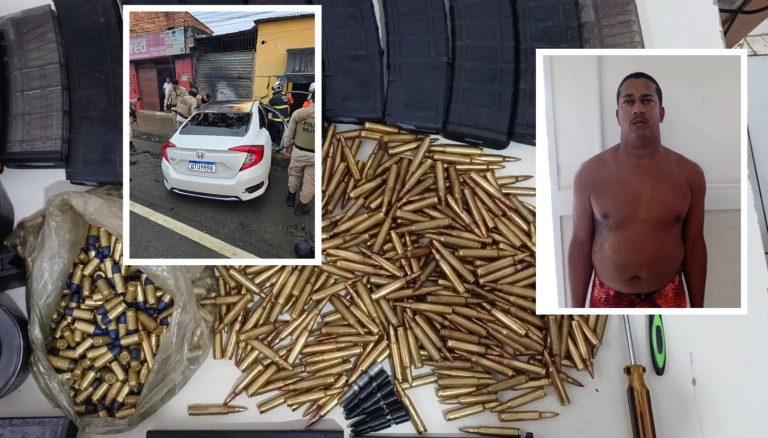 ITAPARICA TEM COMANDO! Após morte de chefe do tráfico, 23° Batalhão apreende centenas de munições