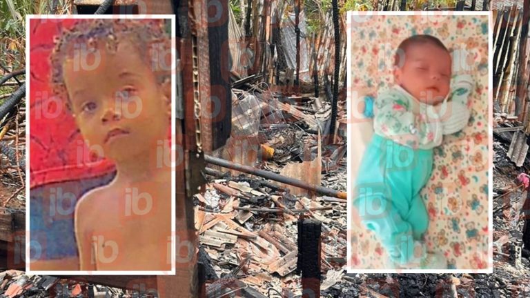 Incêndio em casa mata bebê, criança de 3 anos e adulto em Lauro de Freitas
