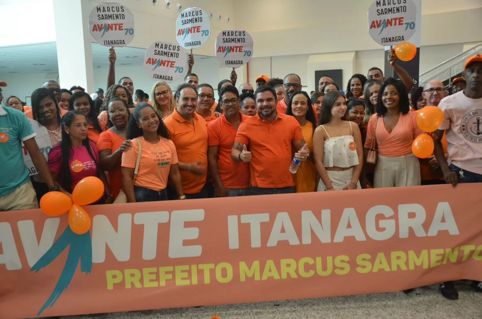 AVANTE: Marcus Sarmento participa de encontro nacional e afirma: “partido que mais cresce no Brasil”