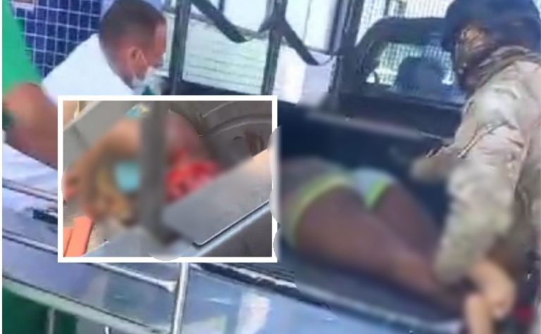 Refém baleada na Engomadeira teve rosto dilacerado por bomba