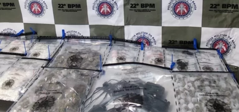 Tiroteio e mais de 3 mil porções de drogas apreendidas em Cajazeiras