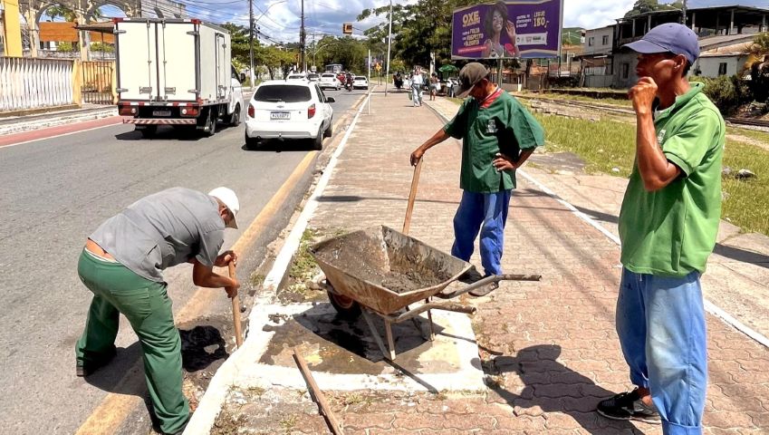 Prefeitura de Simões Filho reforça ações preventivas com a Operação Chuva 1 - Prefeitura de Simões Filho reforça ações preventivas com a Operação Chuva