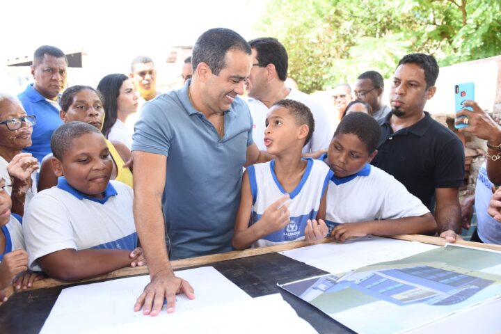 Prefeitura reconstruira escola em Cosme de Farias com alto padrao para mais de 600 alunos