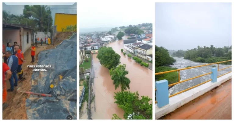 CHUVAS INTENSAS: Santo Amaro, Simões Filho e Lauro de Freitas ultrapassam média histórica