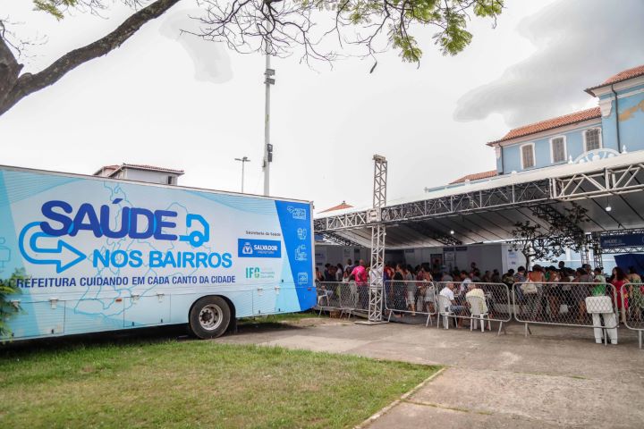 Jardim das Margaridas e Calabetão recebem Saúde nos Bairros a partir desta segunda (26)