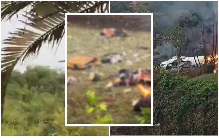 “NÃO HÁ SOBREVIVENTES”:  62 pessoas morrem em queda de avião em SP