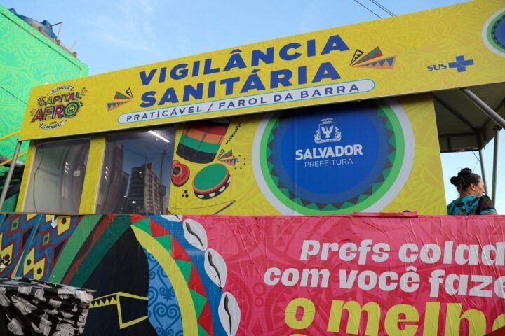 Vigilância Sanitária realiza ações em comércio, estruturas e serviços do Carnaval em Salvador