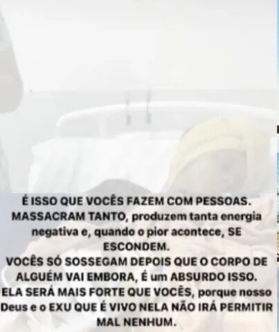 - Dama do Pagode é internada após enxurrada de críticas