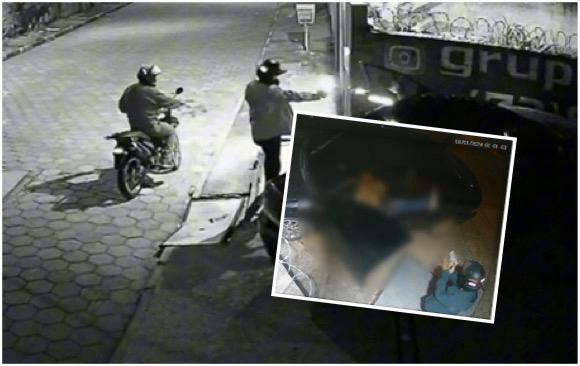 LUTOU PARA NÃO MORRER: Câmeras mostram ex8cuç@0 de dono de pizzaria em Itamaraju