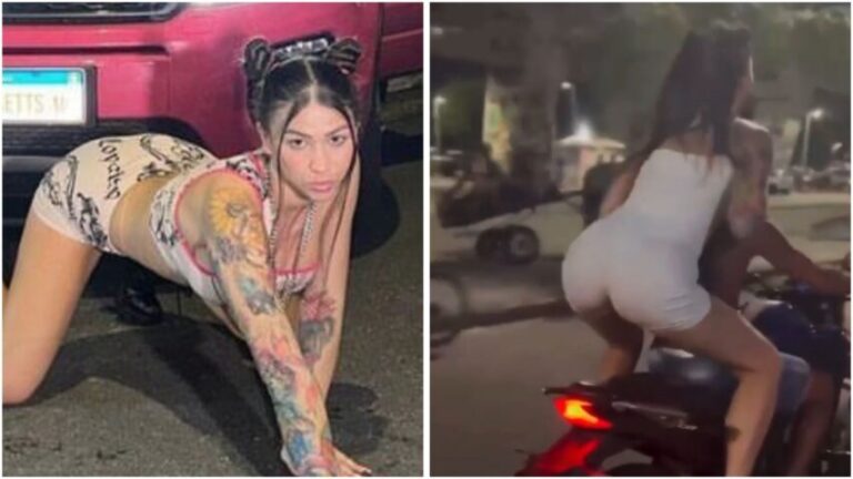 QUERENDO MÍDIA: MC Pipokinha faz quadradinho com moto em movimento e causa polêmica