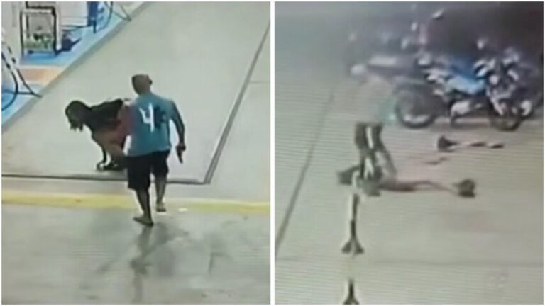 ILHÉUS: Jovem de 23 anos luta com suspeito mas acaba  baleada em posto de combustível; veja