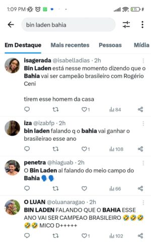 - DÁ UMA ESPIADINHA! MC Bin Laden diz no BBB que Bahia ganhará Brasileirão em 2024