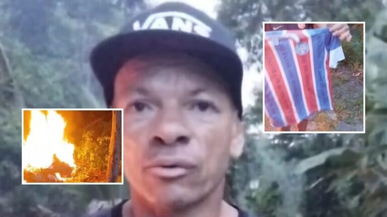 QUEIMOU TUDO: Torcedor do Bahia é agredido e roubado por integrantes da Bamor; veja