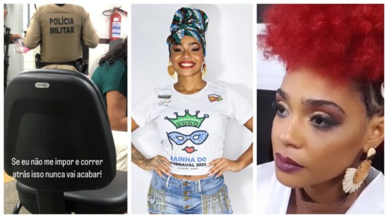 DEDO NO ROSTO E PUXÃO DE CABELO: Candidata a Rainha do Carnaval desabafa após racismo e agressão