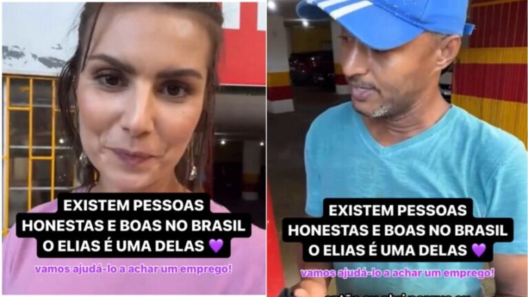 EXEMPLO! Homem encontra e devolve bolsa perdida da jornalista Nathalia Arcuri em Salvador