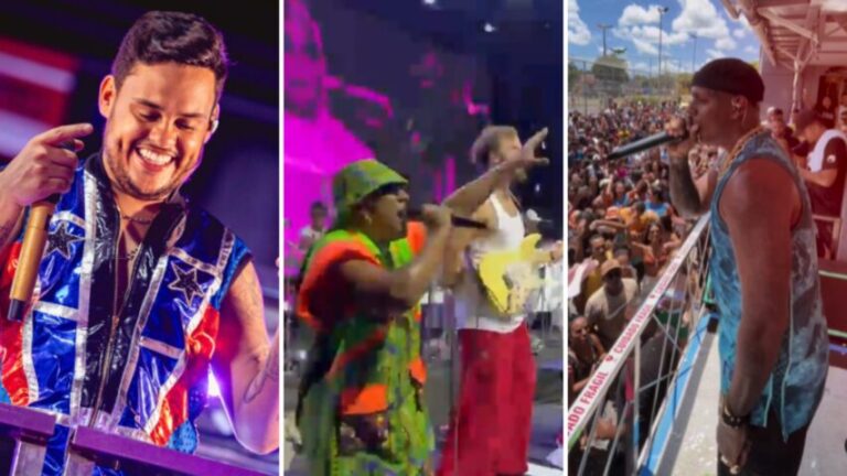 PROGRAMAÇÃO DO CARNAVAL deste sábado; confira