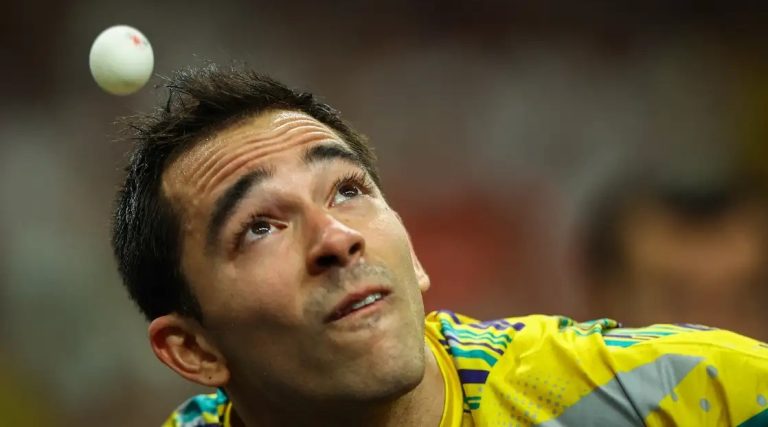 Hugo Calderano fica sem medalha no tênis de mesa