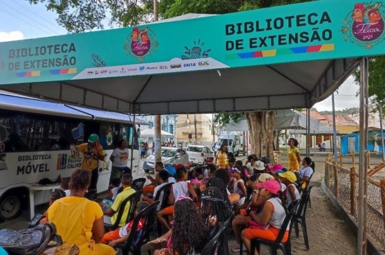 Fundação Pedro Calmon leva Biblioteca Itinerante e projeto Leve e Leia para a Flipelô