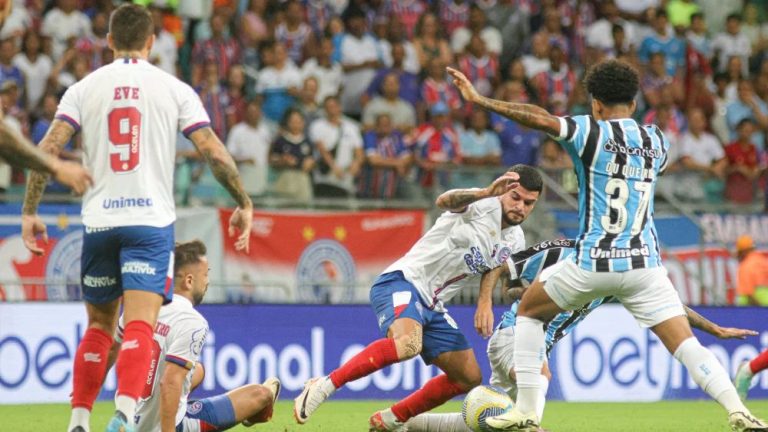 BRASILEIRÃO: CBF antecipa horário do confronto entre Grêmio e Bahia