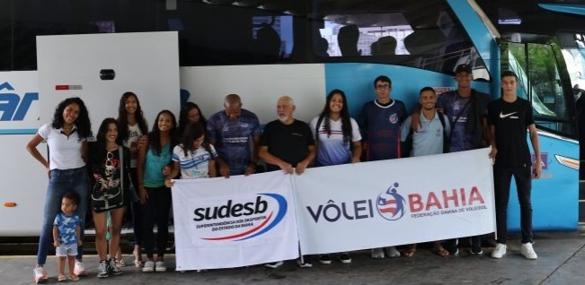 Atletas de vôlei de praia de todo o estado representam a Bahia em competição regional com apoio da Sudesb